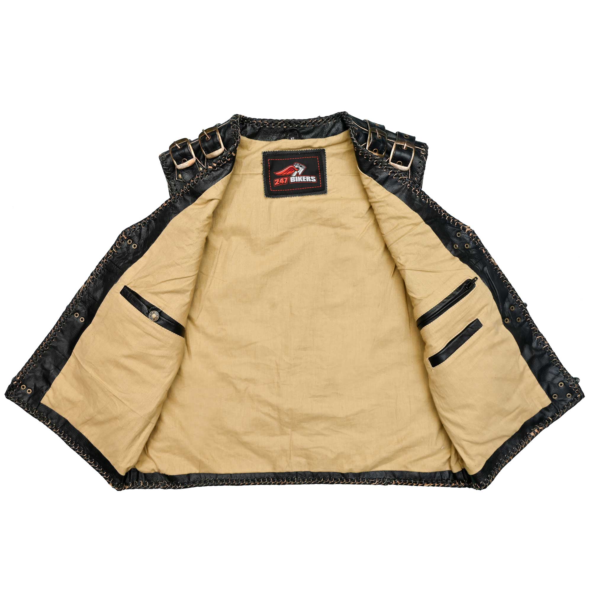 Leather Vest 300-1009