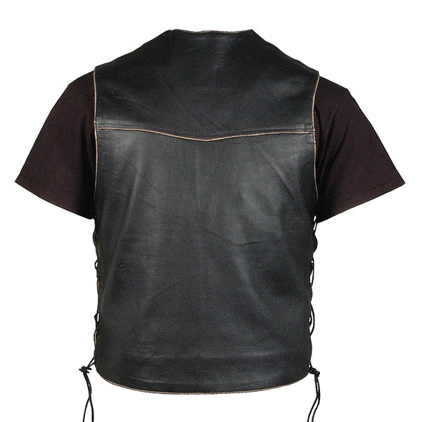 Indiana 8 (RubOff) - Leather Vest
