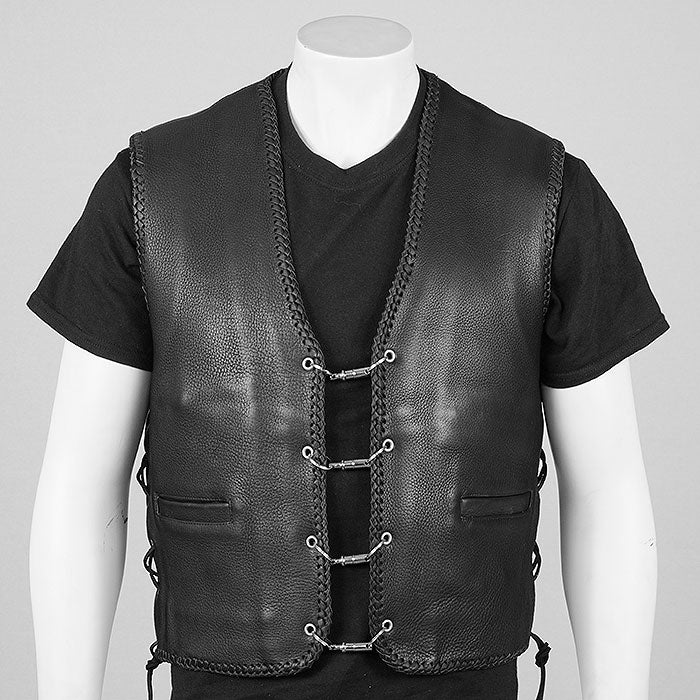 Bronx 4 (3mm) - Leather Vest