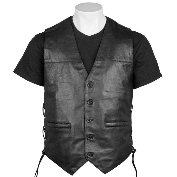Biker X - Leather Vest