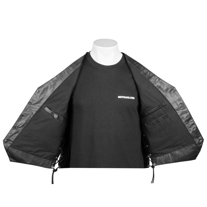 Biker X - Leather Vest