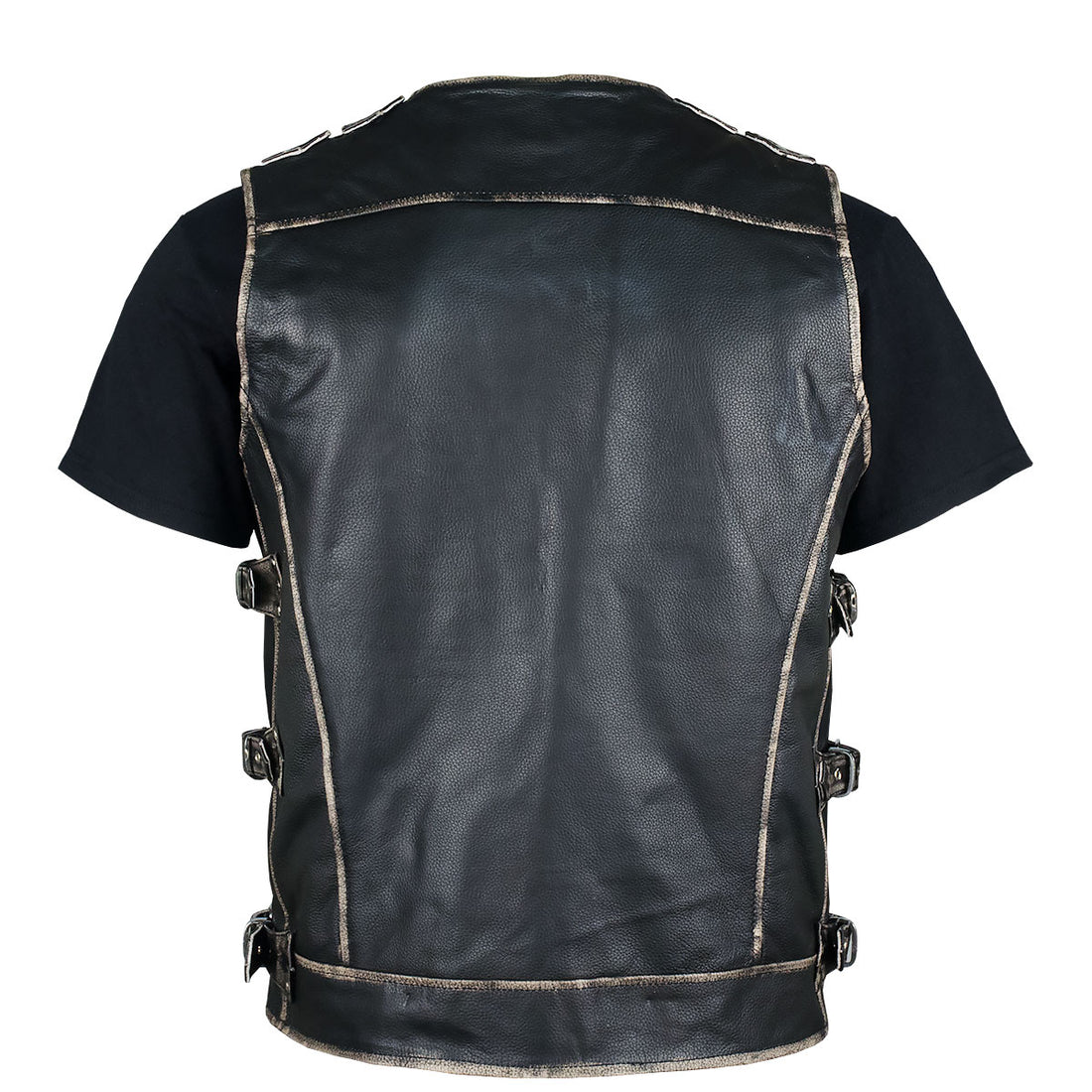 Night King (Vintage) – MC Leather Vest