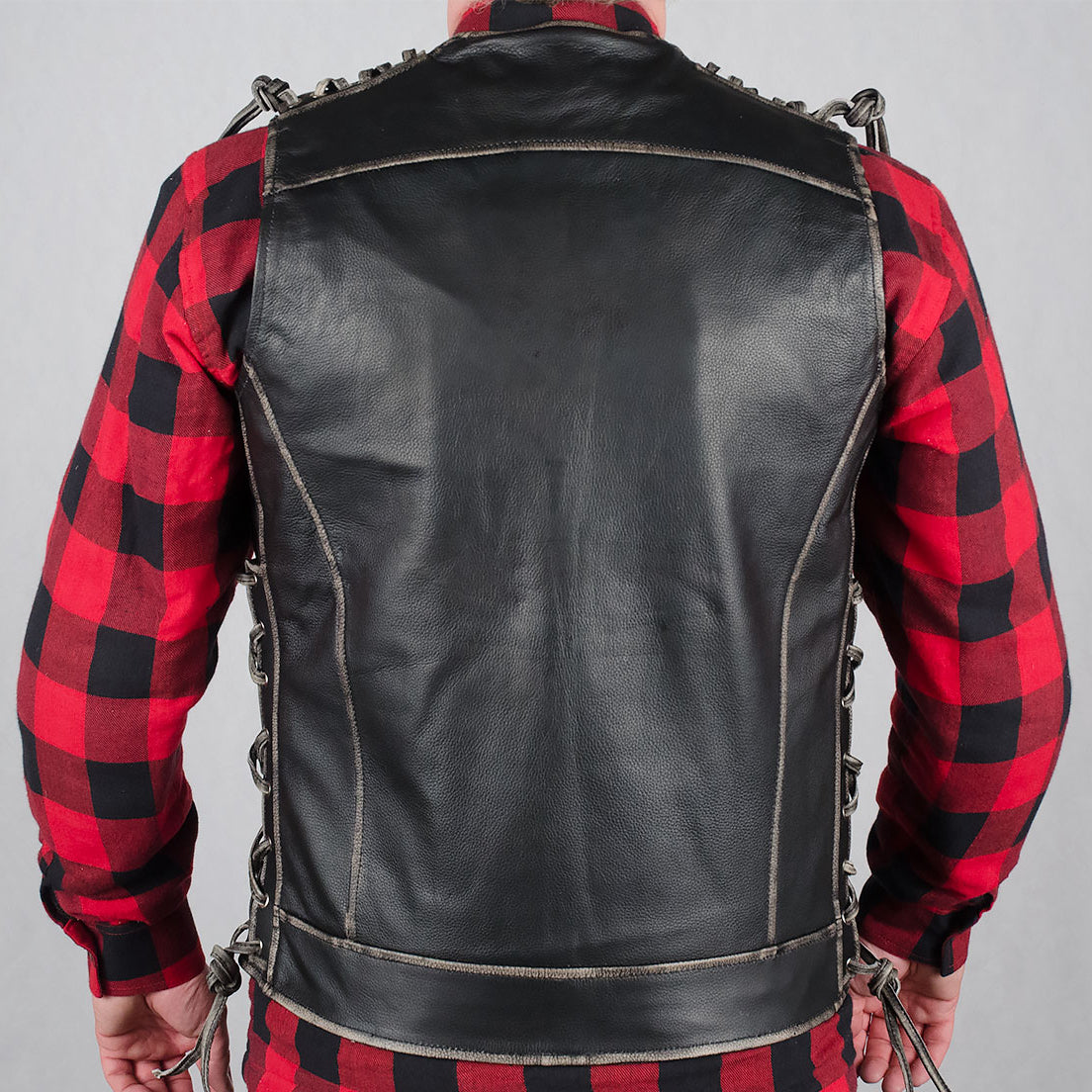 Night Devil (Vintage) – MC Leather Vest
