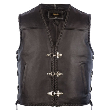 83-0787 Motorcycle Leather Vest