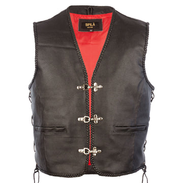 83-0789 Motorcycle Leather Vest