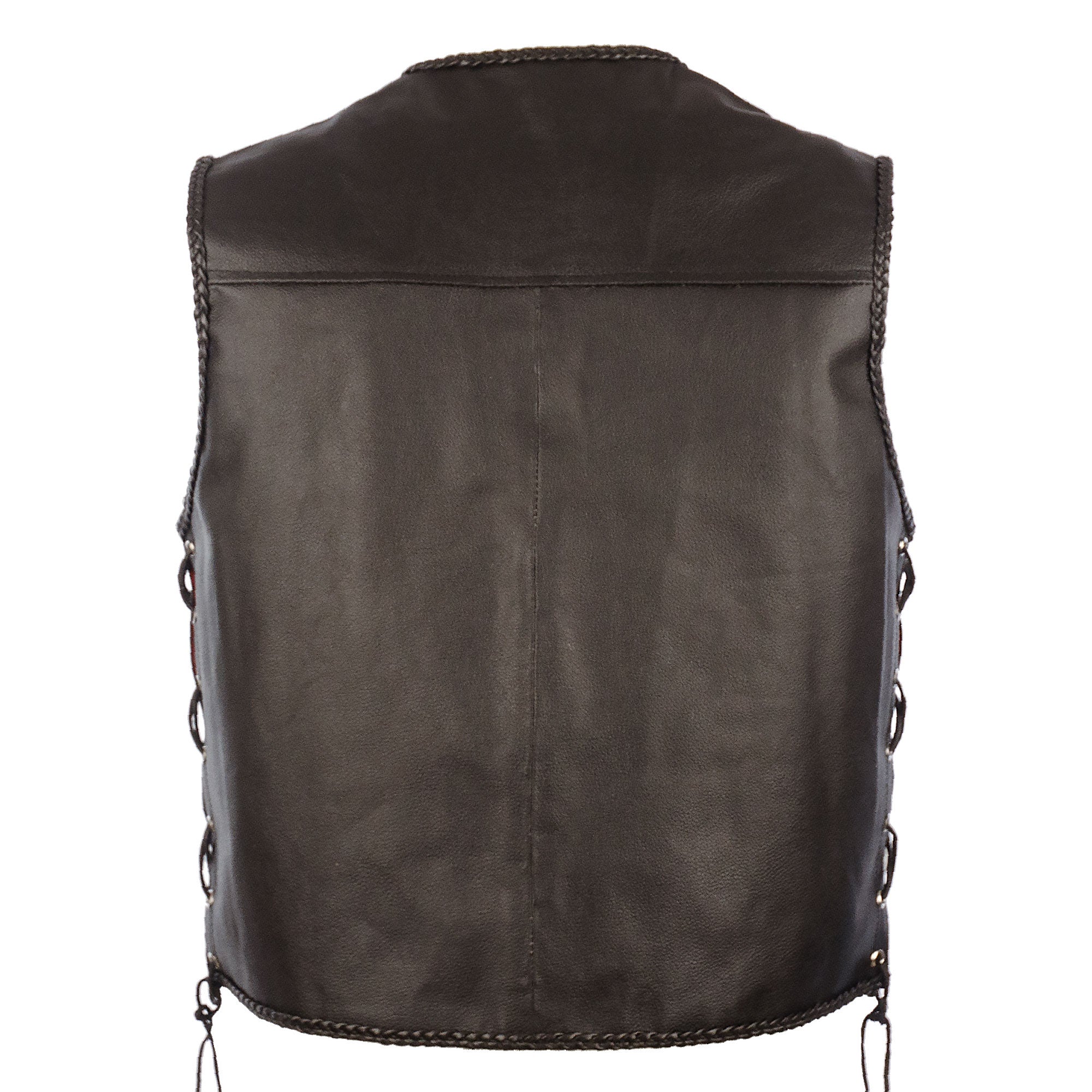 83-0789 Motorcycle Leather Vest